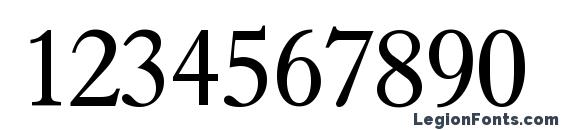 I771 Roman Regular Font, Number Fonts