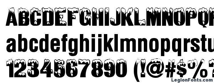 glyphs Ice &Snow Normal font, сharacters Ice &Snow Normal font, symbols Ice &Snow Normal font, character map Ice &Snow Normal font, preview Ice &Snow Normal font, abc Ice &Snow Normal font, Ice &Snow Normal font