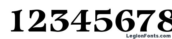 Iceberg Bold Font, Number Fonts