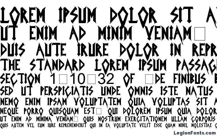 specimens IcedEarth font, sample IcedEarth font, an example of writing IcedEarth font, review IcedEarth font, preview IcedEarth font, IcedEarth font