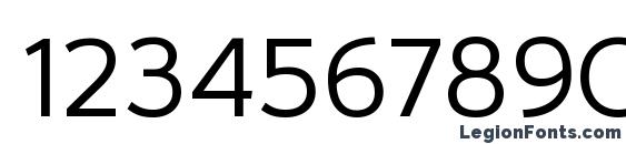 IdealistSans Light Font, Number Fonts