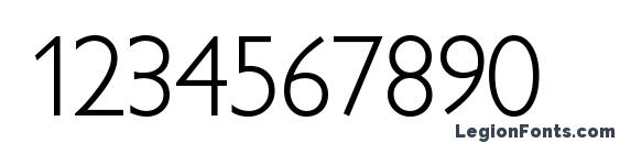 Idiomlightssk regular Font, Number Fonts