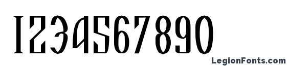 IkonWrite Font, Number Fonts
