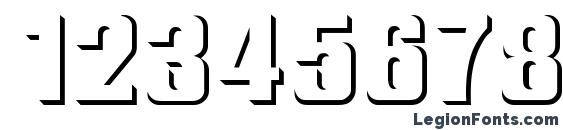 Ilkneemern Font, Number Fonts