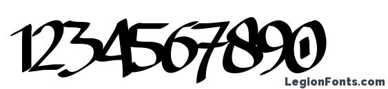 IllegalEdding Font, Number Fonts