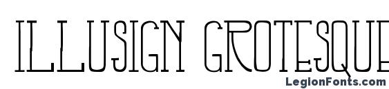 illusign grotesque Font