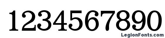 Immaculate Regular DB Font, Number Fonts