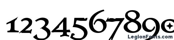 Immrtlt Font, Number Fonts