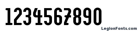 Impakt LET Plain.1.0 Font, Number Fonts