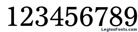 Imperial BT Font, Number Fonts
