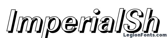 ImperialSh Medium Italic Font