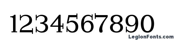 Imperiumserif Font, Number Fonts