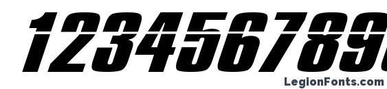 Impossible 500 Font, Number Fonts