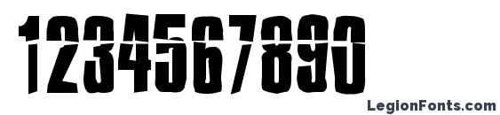 Impossible selfdestruct Font, Number Fonts