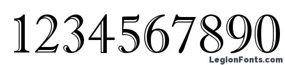 Imprisha Font, Number Fonts