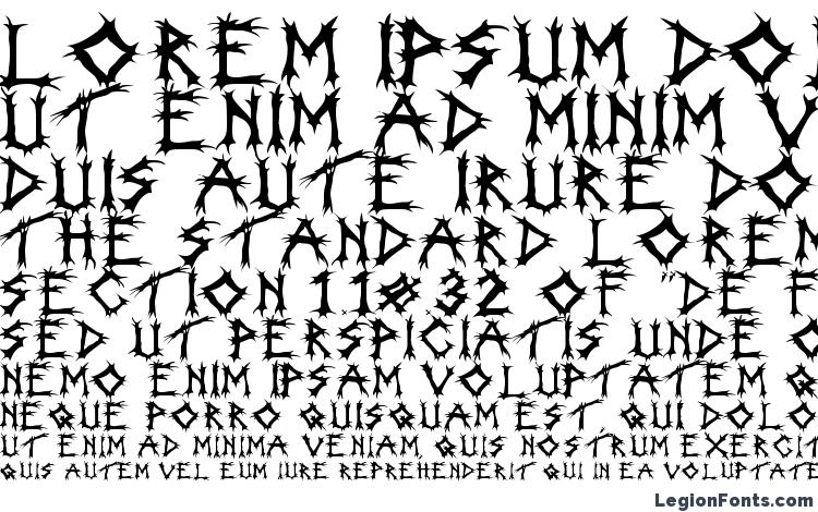specimens Incantation font, sample Incantation font, an example of writing Incantation font, review Incantation font, preview Incantation font, Incantation font