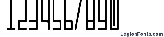 Incarnation Font, Number Fonts