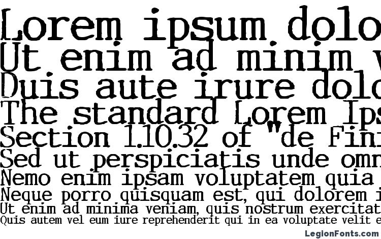 specimens Incognitype font, sample Incognitype font, an example of writing Incognitype font, review Incognitype font, preview Incognitype font, Incognitype font