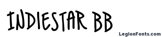 IndieStar BB font, free IndieStar BB font, preview IndieStar BB font