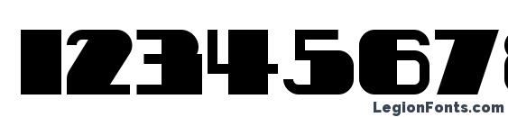 Indochine NF Font, Number Fonts