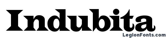 Indubita font, free Indubita font, preview Indubita font