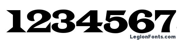 Indubitably Font, Number Fonts