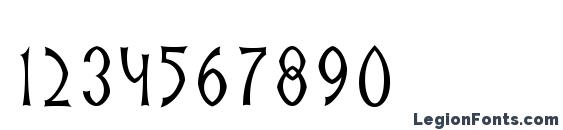 Indus Font, Number Fonts