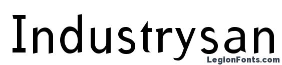 шрифт Industrysans1, бесплатный шрифт Industrysans1, предварительный просмотр шрифта Industrysans1