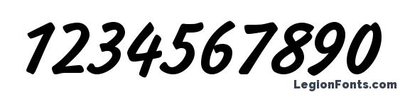 Inf Font, Number Fonts