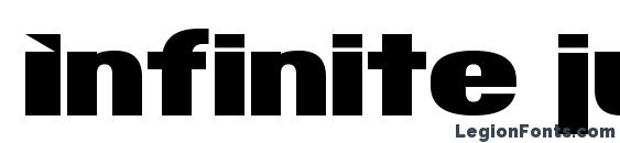Infinite justice straight Font