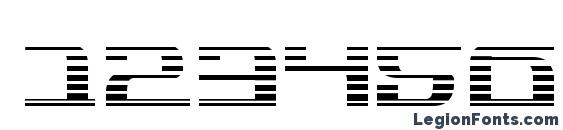 Infinity Formula Gradient Font, Number Fonts