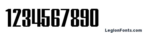 Inflamma Font, Number Fonts