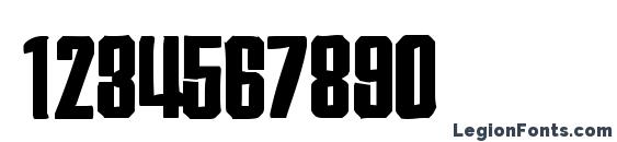 InflammableAgeInk Font, Number Fonts