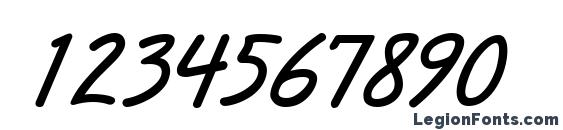 Informa SSi Bold Italic Font, Number Fonts