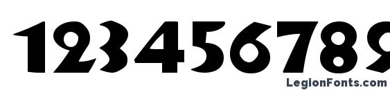 Informal 011 BT Font, Number Fonts