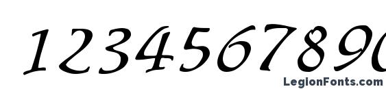 Ingrid Regular Font, Number Fonts