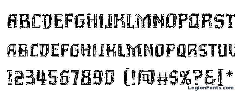 glyphs Inhuman BB font, сharacters Inhuman BB font, symbols Inhuman BB font, character map Inhuman BB font, preview Inhuman BB font, abc Inhuman BB font, Inhuman BB font