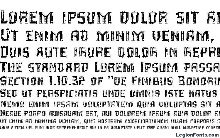 specimens Inhuman BB font, sample Inhuman BB font, an example of writing Inhuman BB font, review Inhuman BB font, preview Inhuman BB font, Inhuman BB font