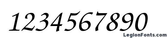 Inicialc Font, Number Fonts