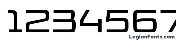 InjekutaRg Regular Font, Number Fonts