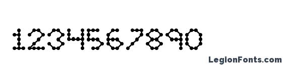 Inkblob Font, Number Fonts