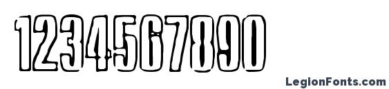 Inktank Font, Number Fonts