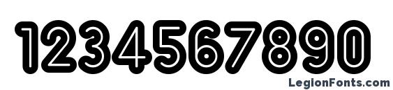 Inset9 Font, Number Fonts