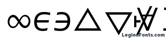 Insight Math Symbol SSi Symbol Font, Number Fonts
