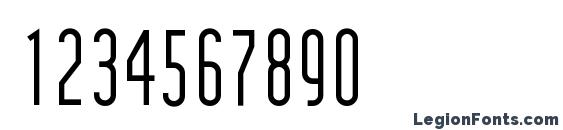 Institution Regular Font, Number Fonts