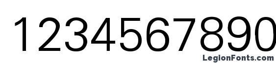 Insular thin light Font, Number Fonts