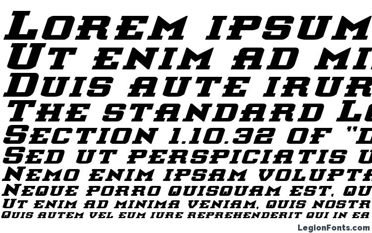 specimens Interceptor Bold ExpItalic font, sample Interceptor Bold ExpItalic font, an example of writing Interceptor Bold ExpItalic font, review Interceptor Bold ExpItalic font, preview Interceptor Bold ExpItalic font, Interceptor Bold ExpItalic font