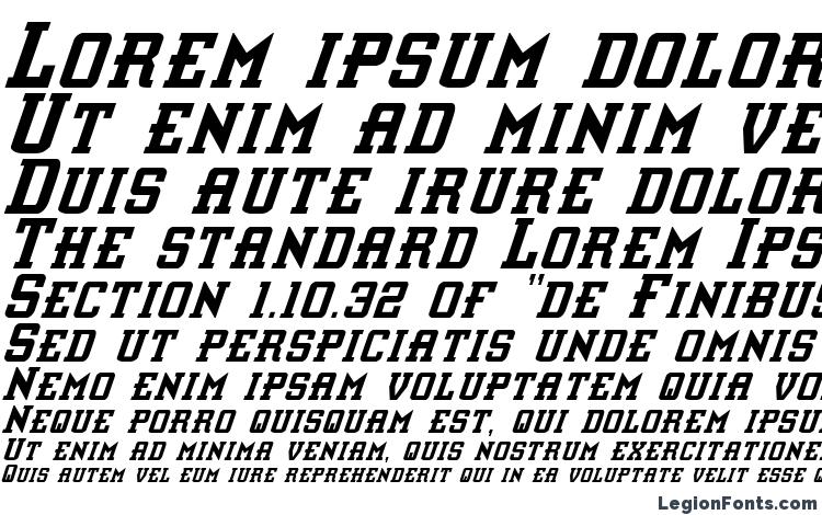 specimens Interceptor Condensed Italic font, sample Interceptor Condensed Italic font, an example of writing Interceptor Condensed Italic font, review Interceptor Condensed Italic font, preview Interceptor Condensed Italic font, Interceptor Condensed Italic font