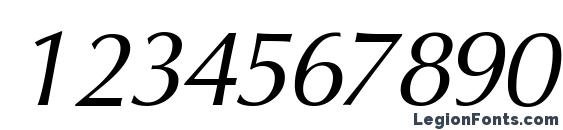 Interfacessk italic Font, Number Fonts