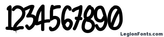 International Chunkfunk Font, Number Fonts